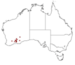 Melaleuca exuvia distributiion